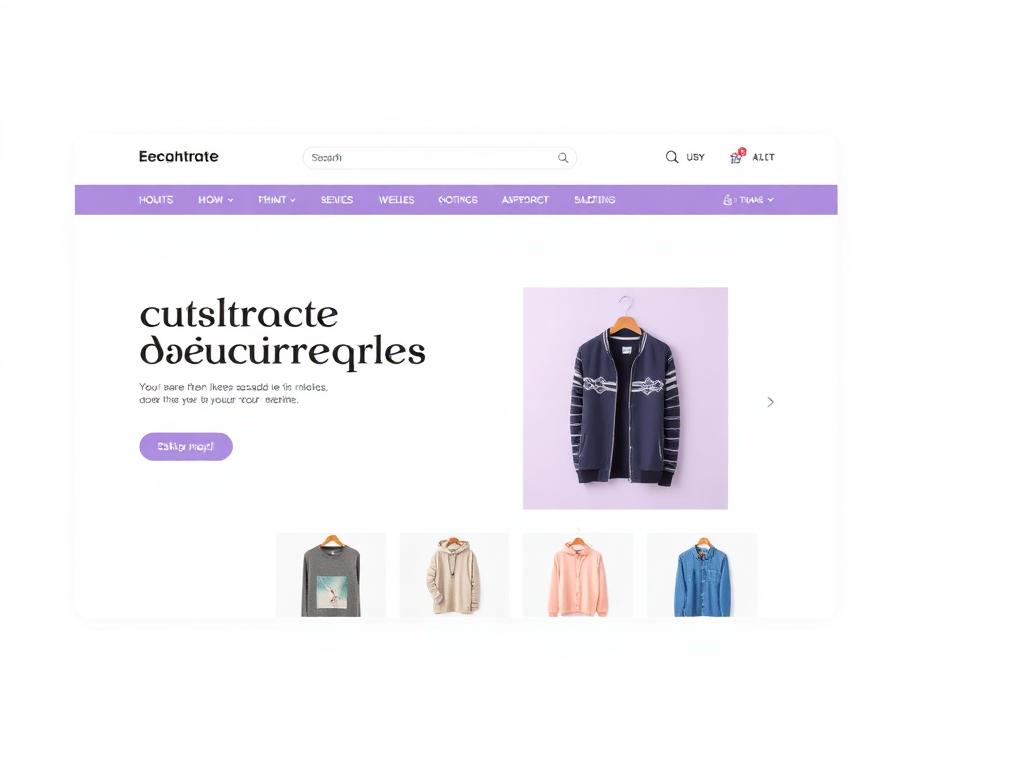 Prévia do site Loja de roupas